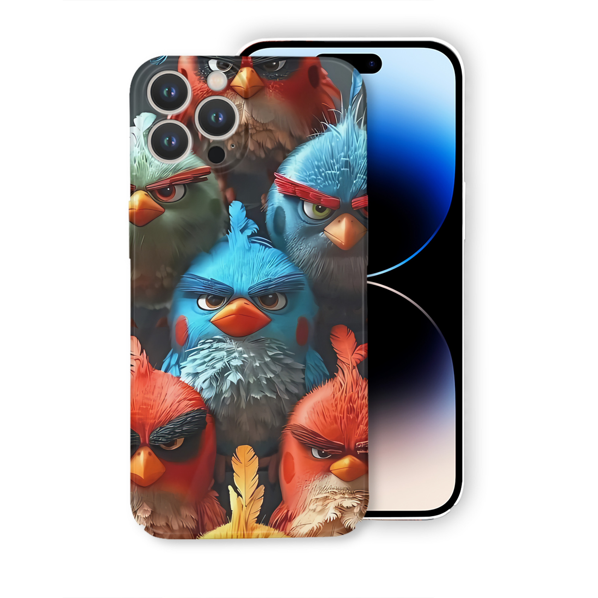 （画像用） Angry Birds アングリーバード 【iPhone 14シリーズ対応】ハードケース